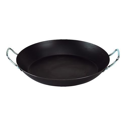 Paellapan plaatstaal  Ø36,8x5(h)cm De Buyer, Zakelijke goederen, Horeca | Keukenapparatuur, Nieuw in verpakking, Verzenden