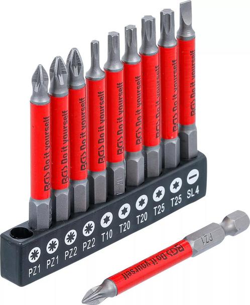 BGS Anti-Slip Bit set magnetisch 70 mmL, Doe-het-zelf en Bouw, Gereedschap | Handgereedschap, Nieuw, Ophalen of Verzenden