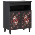 vidaXL Opbergkasten Multikleur 60 x 33,5 x 75 cm Massief, Verzenden