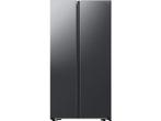 Samsung - Side by side koelkast - Zwart Inox, Verzenden, Nieuw