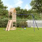 vidaXL Speelhuis massief grenenhout, Kinderen en Baby's, Verzenden, Nieuw
