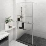 vidaXL Inloopdouchewand met schap 100x195 cm ESG-glas, Verzenden, Nieuw