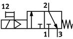 FESTO Inschakelventiel 2.5-16bar Midi - 172961, Doe-het-zelf en Bouw, Verzenden, Nieuw