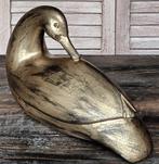 sculptuur, Grote Eend - Lok eend - 33 cm - Hout, Huis en Inrichting, Nieuw