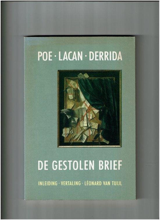 Poe lacan derrida de gestolen brief 9789062221776 E.A. Poe, Boeken, Filosofie, Gelezen, Verzenden