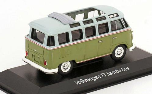 MaXichamps 1:43 - Modelauto - Volkswagen T1 Samba Bus 1963 -, Hobby en Vrije tijd, Modelauto's | 1:5 tot 1:12