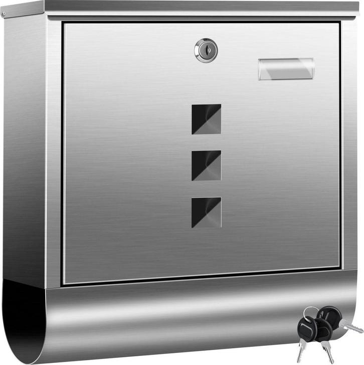 KESSER® RVS Brievenbus  - Wandbrievenbus - Softclose-deksel, Huis en Inrichting, Overige Huis en Inrichting, Verzenden