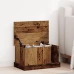 vidaXL Opbergbox 30x50x28 cm bewerkt hout oud houtkleurig, Huis en Inrichting, Kasten | Overige, Verzenden, Nieuw