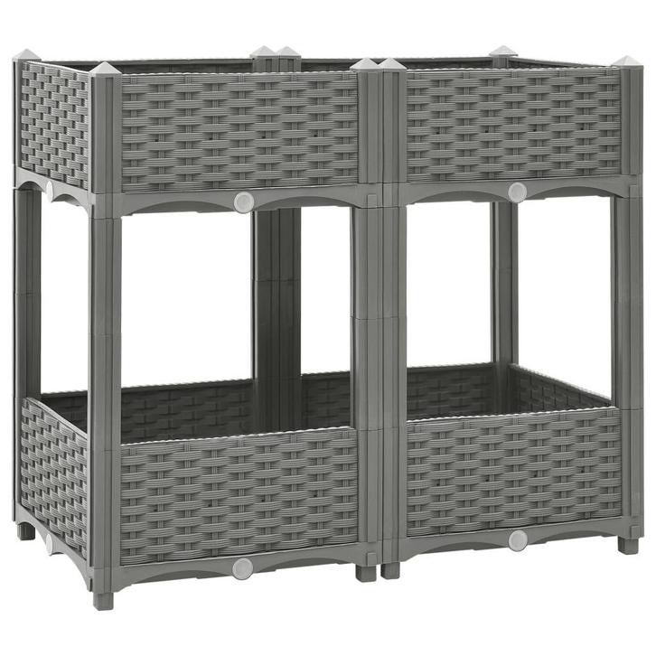 Plantenbak 80x40cm - OP = OP! Moestuinbak -42% korting, Tuin en Terras, Bloembakken en Plantenbakken, 60 cm of meer, 60 tot 100 cm