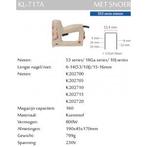 Kitpro basso kl-717a agrafeuse électrique filaire pour, Bricolage & Construction, Outillage | Outillage à main