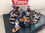 Timpo Toys - Miniatuur beeldje - Soldaten set met kanon en, Nieuw