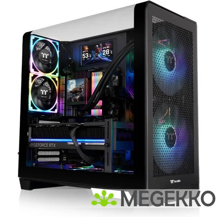 Thermaltake View 390 Air Black Midi Tower, Computers en Software, Computerbehuizingen, Nieuw, Verzenden