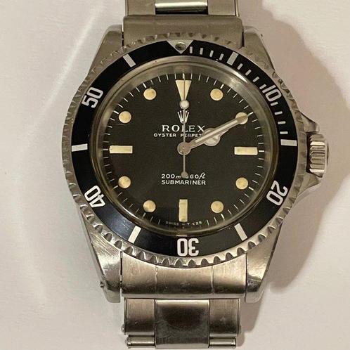Rolex - Submariner - 5513 - Unisexe - 1960-1969, Handtassen en Accessoires, Horloges | Heren