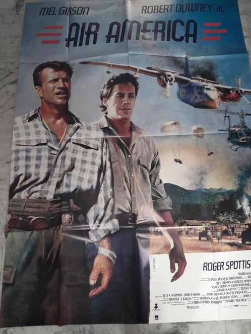 MEL GIBSON  CLINT EASTWOOD - Lot of 2  - AIR AMERICA &  THE, Verzamelen, Film en Tv