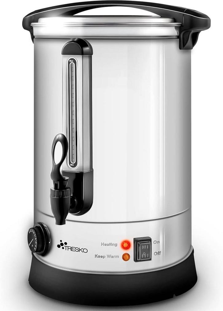 TRESKO® glühweinkoker, 20 l/2500 W, inmaaktoestel van roestv, Huis en Inrichting, Woonaccessoires | Overige, Verzenden