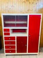 Credenza - Hout - Mobiele keuken vintage uit de jaren 50