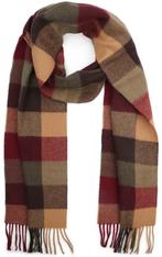 Barbour Sjaal Tattersall Rood Beige maat  Heren, Kleding | Heren, Mutsen, Sjaals en Handschoenen, Verzenden, Nieuw, Barbour