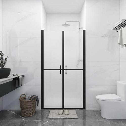 vidaXL Porte de douche ESG dépoli (78-81)x190 cm, Bricolage & Construction, Sanitaire, Neuf, Envoi