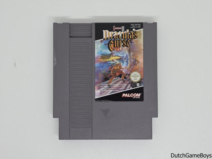 Nintendo Nes - Castlevania III - Draculas Curse - FRA, Games en Spelcomputers, Games | Nintendo NES, Gebruikt, Verzenden
