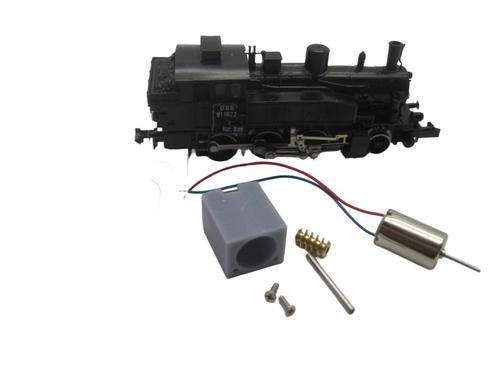 micromotor NF022G N ombouwkit voor Fleischmann BR 80 (DB DR, Hobby & Loisirs créatifs, Trains miniatures | Échelle N, Envoi