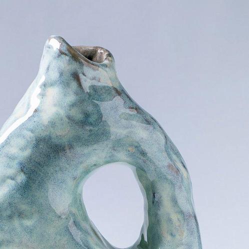 Rustiek Bak - Klei - 2023 - Handgemaakte keramische vaas, Antiek en Kunst, Curiosa en Brocante