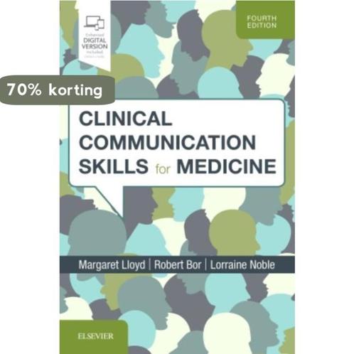 Clinical Communication Skills for Medicine 9780702072130, Boeken, Overige Boeken, Zo goed als nieuw, Verzenden