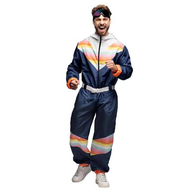 Gekleurde Skipak Heren, Kleding | Heren, Carnavalskleding en Feestkleding, Nieuw, Verzenden