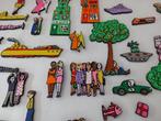 James Rizzi (1950-2011) - Easy Living on a Sunday Afternoon, Antiek en Kunst