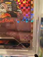 2023 Topps Chrome F1, Gold /50 Max Verstappen 148 Parallèle, Verzamelen, Nieuw