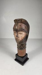 Hout- en metalen hoofd - Tsogo - Gabon (Zonder minimumprijs)