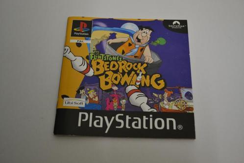 The Flintstones Bedrock Bowling (PS1 PAL MANUAL), Consoles de jeu & Jeux vidéo, Consoles de jeu | Sony Consoles | Accessoires