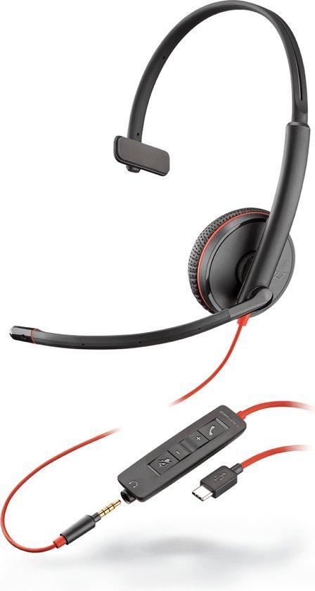 POLY Blackwire C3215 Headset Bedraad Hoofdband Kantoor/ca..., Audio, Tv en Foto, Hoofdtelefoons, Nieuw, Verzenden