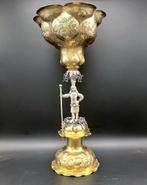Beker - Zilver, Verguld, Antiek en Kunst