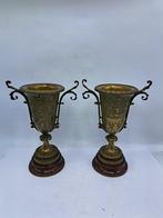 Vase - Bronze, Marbre - Vases de cheminée, Antiek en Kunst