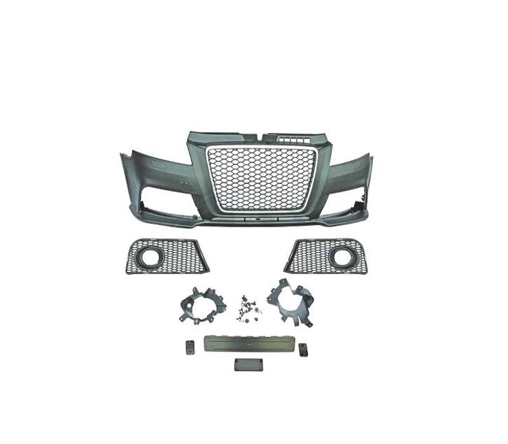 Pare Chocs Frontal Pour Audi A3 8P 08-12 Look Rs3 Chromé +, Auto-onderdelen, Carrosserie, Verzenden