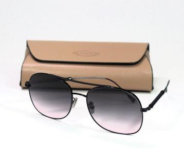 Tods - Sonnenbrille TO0357 01B - schwarz, lila, grau -