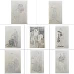Ukiyo-e Serie met 8 meesterwerken V Toshusai Sharaku