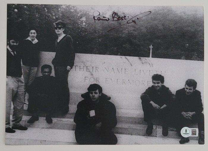 The Beatles - Pete Best - Foto gesigneerd door Pete Best -, CD & DVD, Vinyles Singles