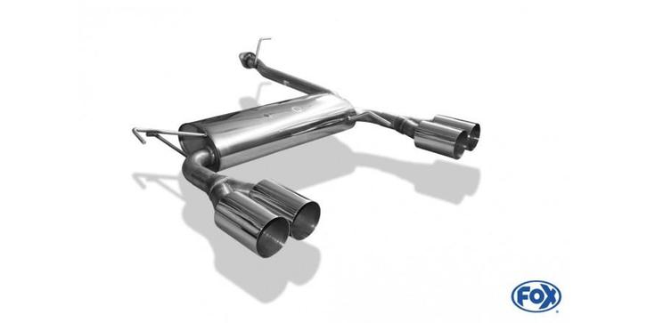 FOX Honda Prelude IV BB2/3 einddemper cross exit rechts/link, Autos : Pièces & Accessoires, Systèmes d'échappement, Envoi