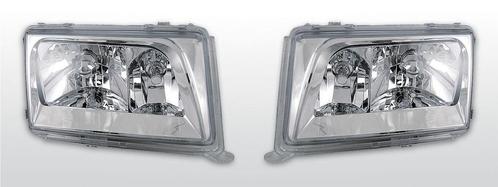 Koplampen | Mercedes 200-Serie W124 1985-1993 | chroom, Auto-onderdelen, Verlichting, Nieuw, Mercedes-Benz, Verzenden