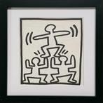 Keith Haring (1958-1990) - Stacked figures, 1982, Antiek en Kunst, Kunst | Schilderijen | Modern