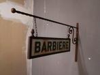 IJzeren bord voor de kapper. - marchesini - Reclamebord -