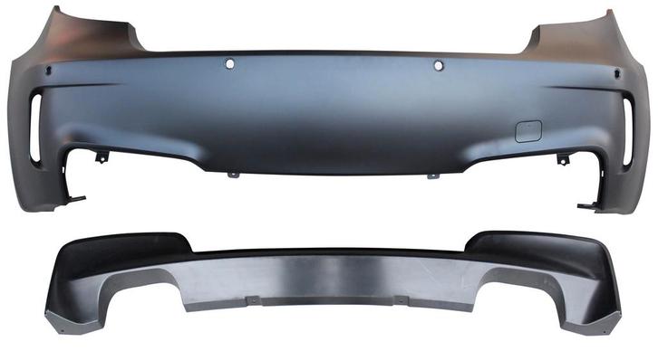 Achterbumper | 1M - Look | BMW 1-serie E81 E87 Hatchback 200, Auto-onderdelen, Carrosserie, Nieuw, BMW, Verzenden