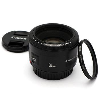 Canon EF 50mm f/1.8 II met Filter - Full Frame standaard beschikbaar voor biedingen