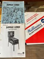 Williams - pinball/flipper service manual set - Jungle Lord, Nieuw