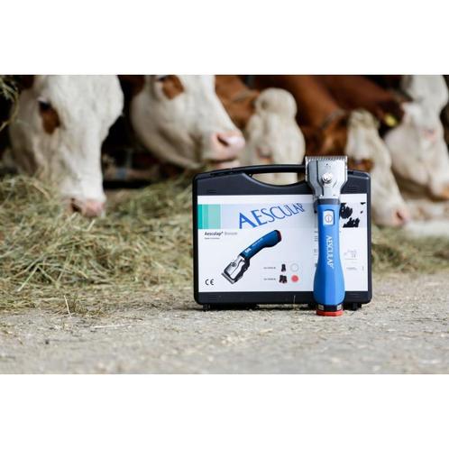 Tondeuse aesculap bonum bovins, bleu, 2 batteries - kerbl, Dieren en Toebehoren, Overige Dieren-accessoires
