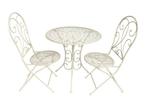 Ensemble de meubles de jardin (3) - Fer