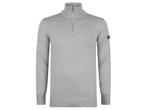 Veiling - Presly &amp; Sun Lewis Zip Knitted Pullover Grey -, Nieuw