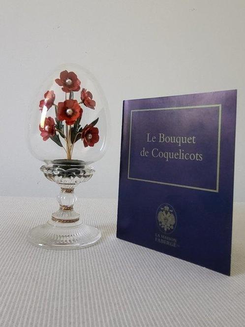 Fabergé ei - Het veld met klaprozen - House Of Fabergé -, Antiek en Kunst, Curiosa en Brocante