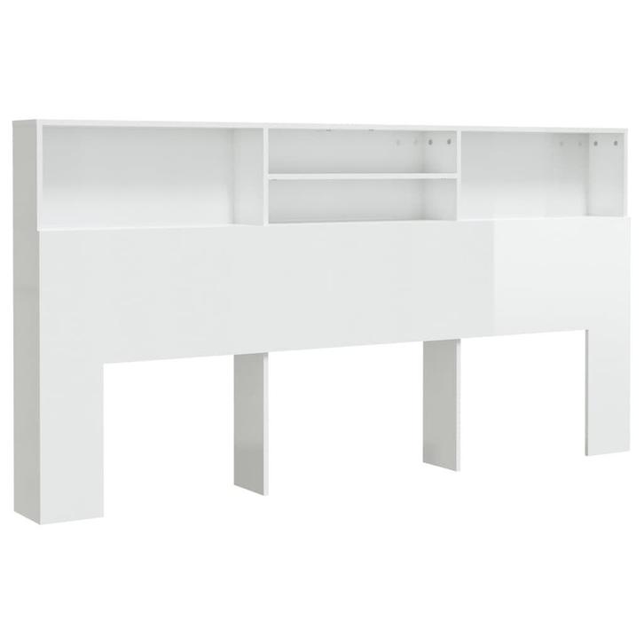 Opbergkast Slaapkamer Wit 200cm | Retour Deal, Huis en Inrichting, Slaapkamer | Bedden, 70 cm of minder, 200 cm, Wit, Nieuw, Hout